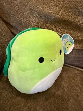 Original Squishmallow Henry Turtle 8” Plush  Soft Toy w/ Tag 8”